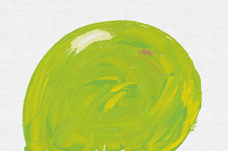 Lime Coloured Fruit