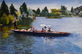 Punting Royal Botanic Gardens
